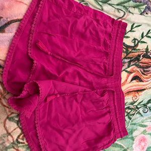 Womens old navy pink shorts